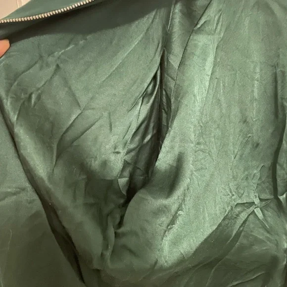 Grana Silk Bomber Sz M - Picture 8 of 12